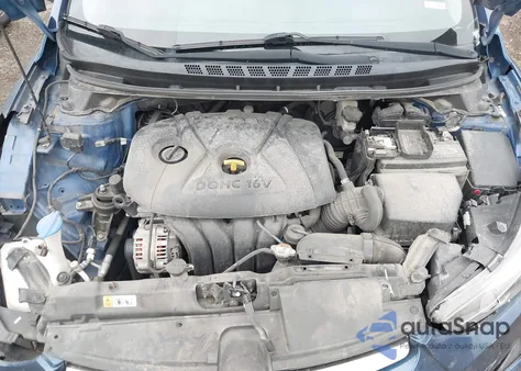 2016 Hyundai Elantra Se from USA, damaged, VIN 5NPDH4AE6GH783348